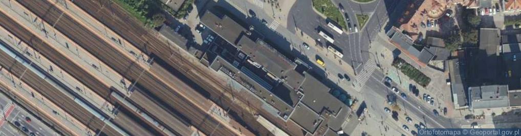 Zdjęcie satelitarne DHL ServicePoint