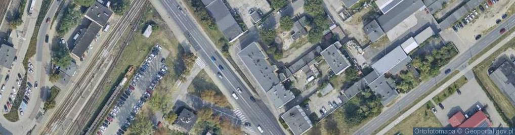 Zdjęcie satelitarne DHL ServicePoint