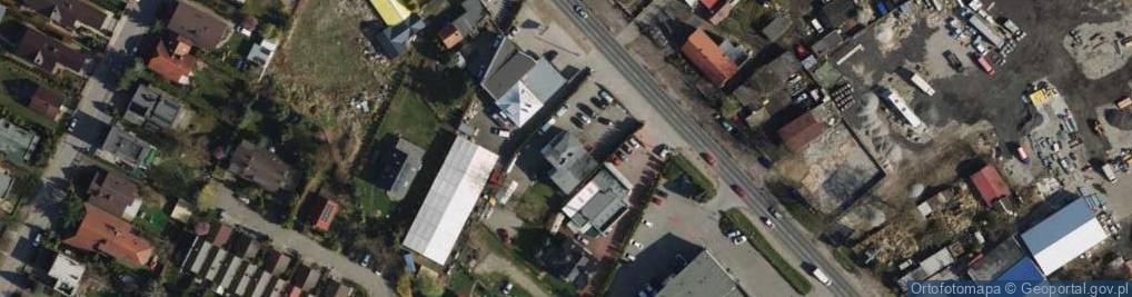 Zdjęcie satelitarne DHL ServicePoint