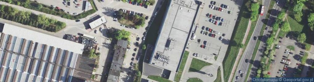 Zdjęcie satelitarne DHL ServicePoint