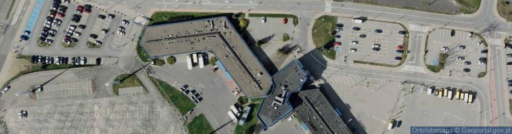 Zdjęcie satelitarne DHL Lotnisko
