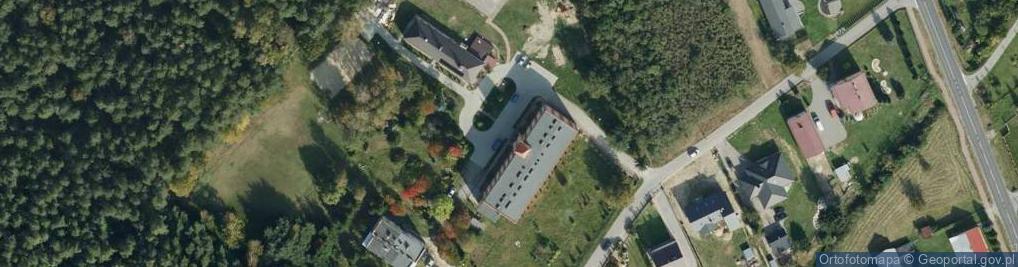 Zdjęcie satelitarne Centrum Opieki nad Dzieckiem w Skopaniu