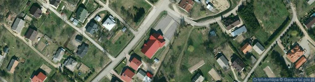 Zdjęcie satelitarne Dom Ludowy Głębokie