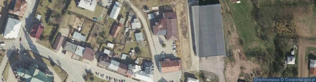 Zdjęcie satelitarne Dom Ludowy Korczyna