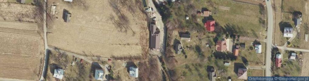 Zdjęcie satelitarne Dom Ludowy Łaski