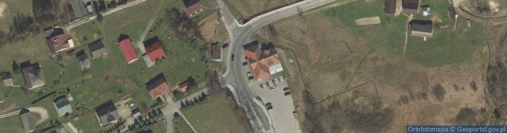 Zdjęcie satelitarne Dom Ludowy w Pogwizdowie