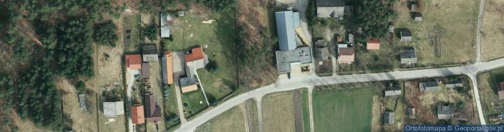Zdjęcie satelitarne Dom ludowy