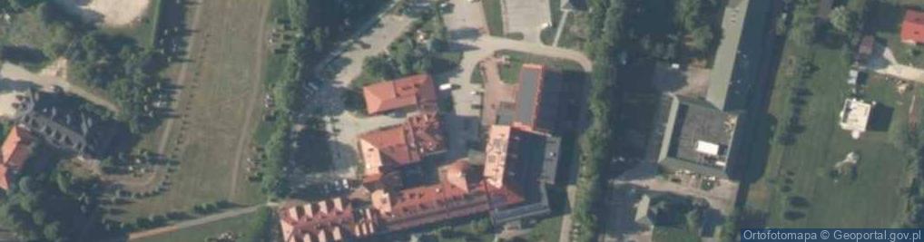 Zdjęcie satelitarne Dom dla niepełnosprawnych w Piekoszowie