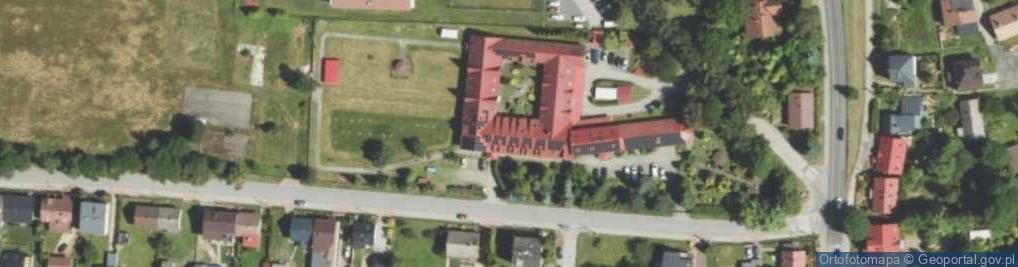 Zdjęcie satelitarne Dom Pomocy Społecznej Caritas Archidiecezji Krakowskiej