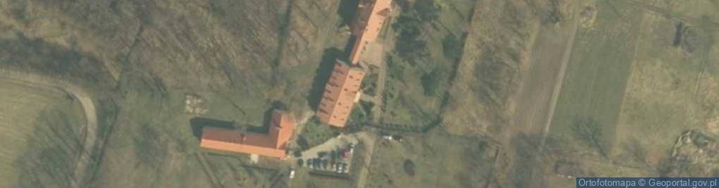 Zdjęcie satelitarne DOM Pomocy Społecznej