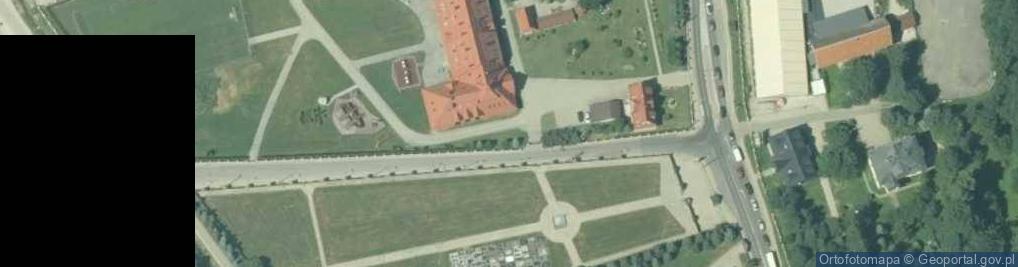 Zdjęcie satelitarne DPS dla Dzieci i Młodzieży Niepełnosprawnych Intelektualnie