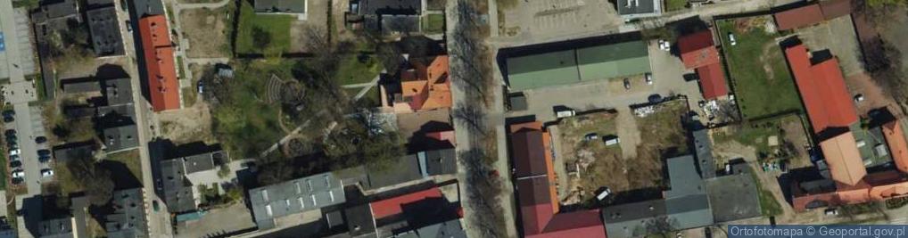 Zdjęcie satelitarne Dzienny Dom Pomocy Społecznej