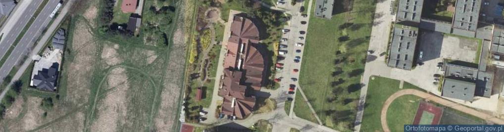 Zdjęcie satelitarne Hospicjum im. Jana Pawła II