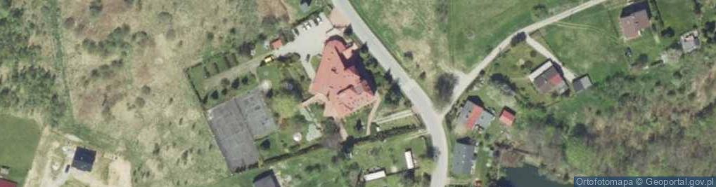 Zdjęcie satelitarne Złote Borki, Rezydencja dla Seniorów