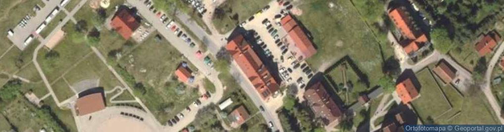 Zdjęcie satelitarne Dom Pielgrzyma
