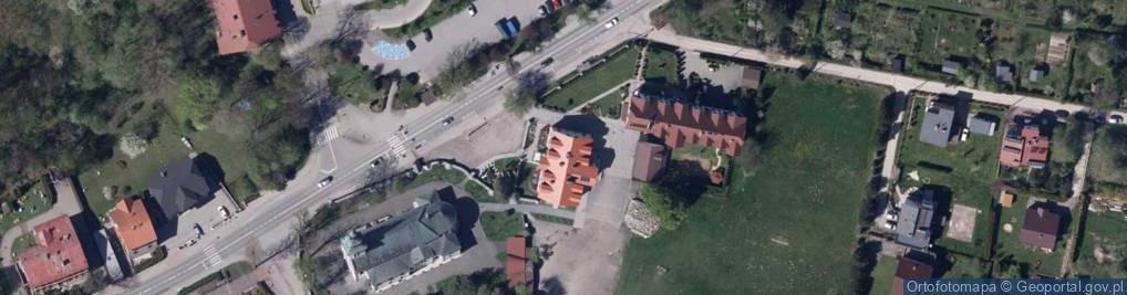 Zdjęcie satelitarne Dom Pielgrzyma