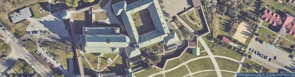 Zdjęcie satelitarne Dom Pielgrzyma
