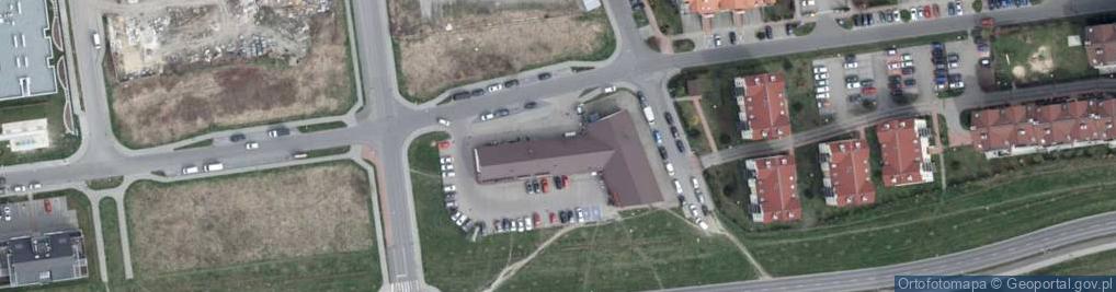 Zdjęcie satelitarne Domino's Pizza
