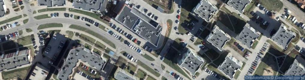 Zdjęcie satelitarne Domino's Pizza