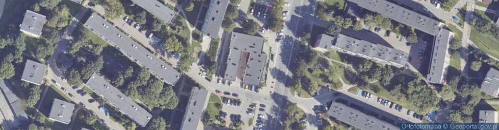 Zdjęcie satelitarne Przemysław Góźdź Przedsiębiorstwo Handlowo-Usługowe ,,Bezpieczeń
