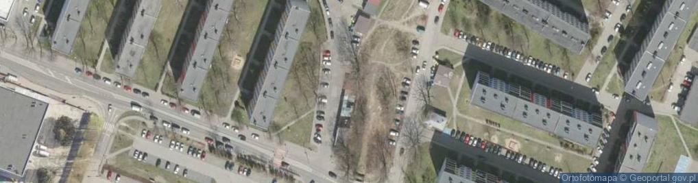 Zdjęcie satelitarne DPD Pickup Punkty
