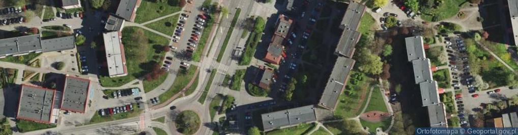 Zdjęcie satelitarne DPD Pickup Punkty