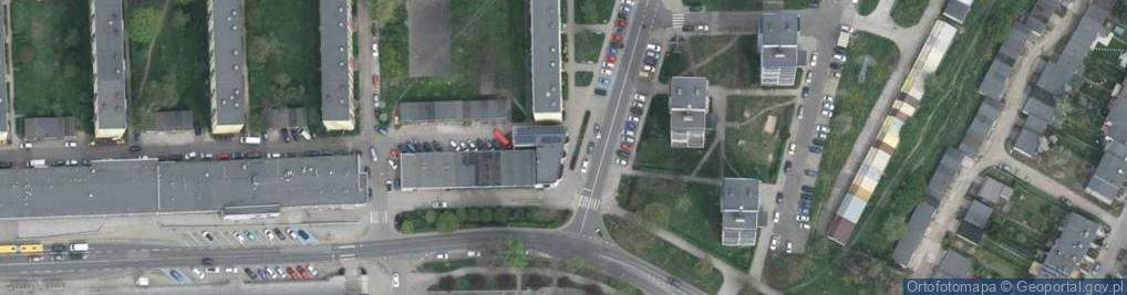 Zdjęcie satelitarne DPD Pickup Punkty