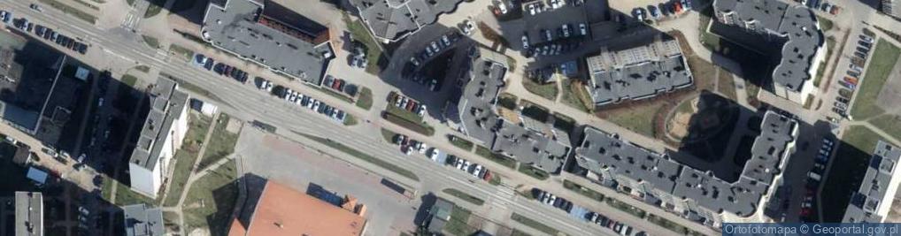 Zdjęcie satelitarne DPD Pickup Punkty