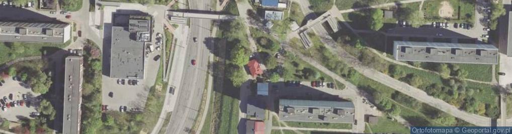 Zdjęcie satelitarne DPD Pickup Punkty