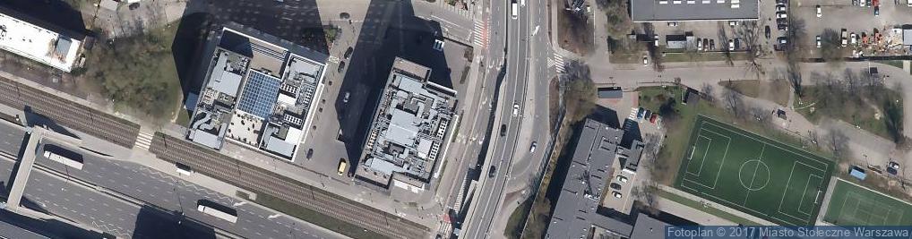 Zdjęcie satelitarne Centrum Druku Cyfrowego