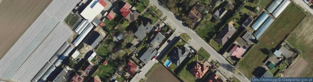 Zdjęcie satelitarne Maciej Wojewodzic Mik-Drukarnia