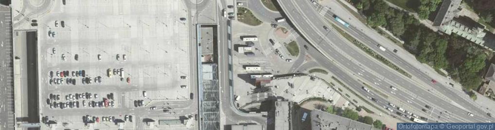 Zdjęcie satelitarne Dworzec Główny Wschód