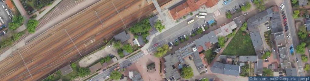 Zdjęcie satelitarne Grodzisk Dworzec Autobusowy