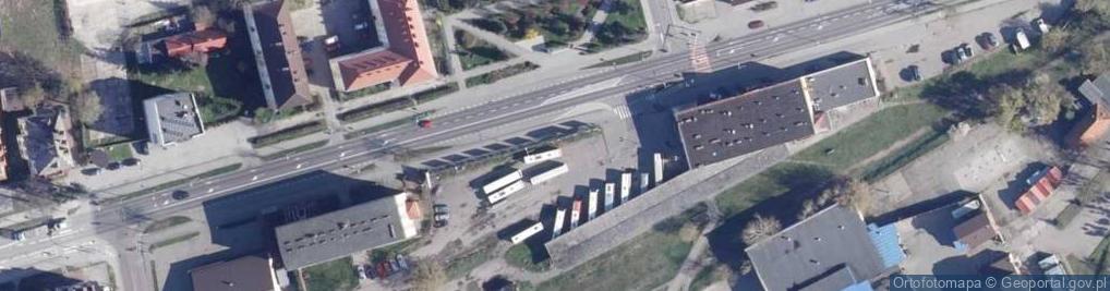 Zdjęcie satelitarne PKS Bydgoszcz