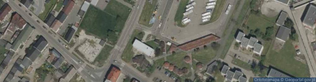 Zdjęcie satelitarne PKS Strzelce Opolskie