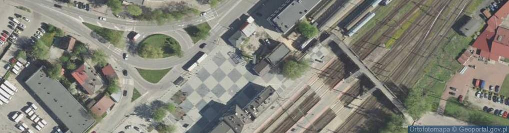 Zdjęcie satelitarne Białystok (dworzec kolejowy)
