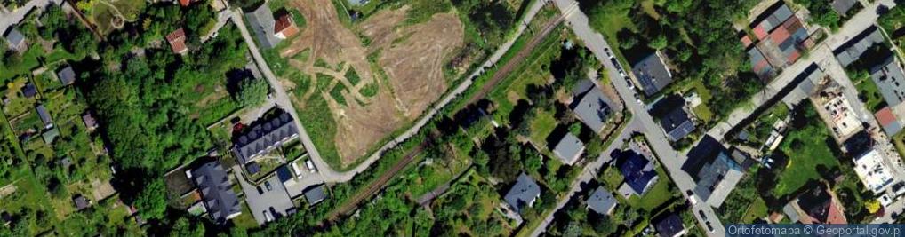 Zdjęcie satelitarne Bielsko-Biała Górne