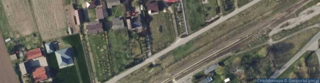 Zdjęcie satelitarne Domaniewice