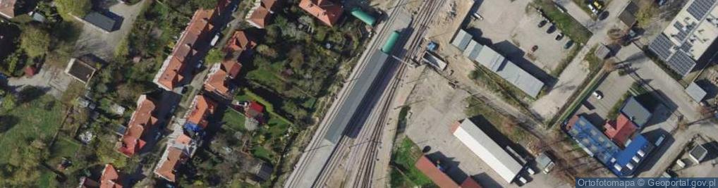 Zdjęcie satelitarne Gdańsk Kolonia