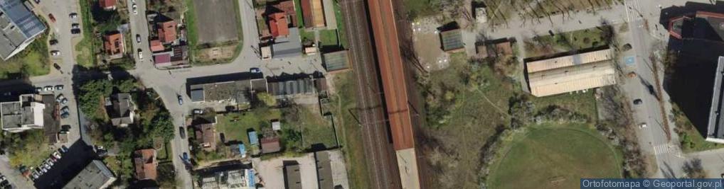 Zdjęcie satelitarne Gdańsk Żabianka AWFiS