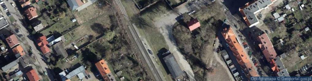 Zdjęcie satelitarne Gorzów Wielkopolski Zamoście