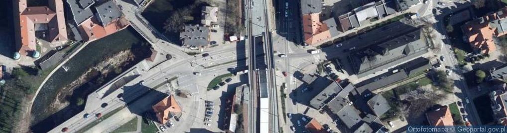 Zdjęcie satelitarne Kłodzko Miasto