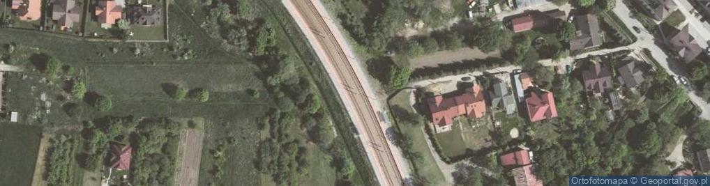 Zdjęcie satelitarne Kraków Bieżanów