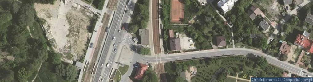Zdjęcie satelitarne Kraków Łagiewniki