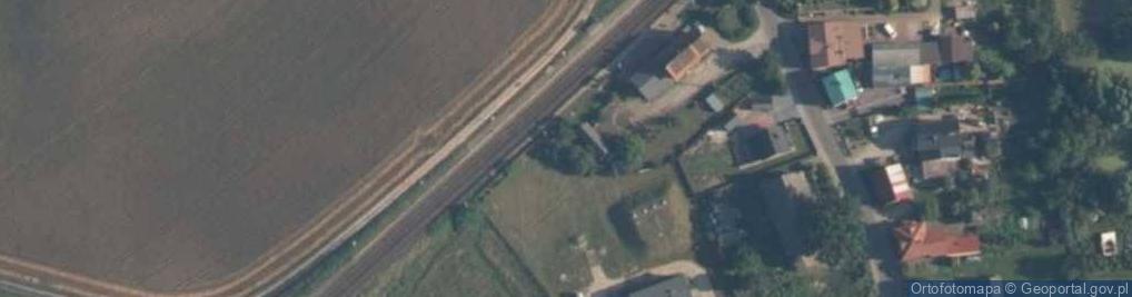 Zdjęcie satelitarne Łąg