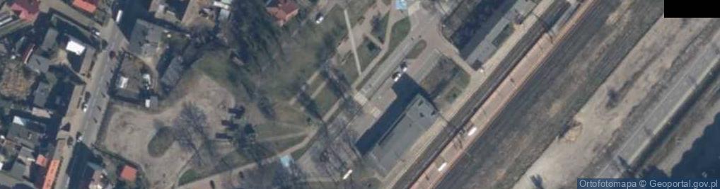 Zdjęcie satelitarne Łobez
