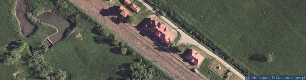 Zdjęcie satelitarne Łupków