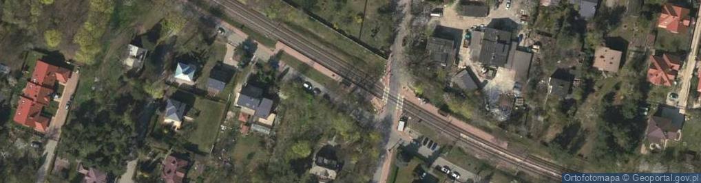 Zdjęcie satelitarne Malichy (przystanek kolejowy)