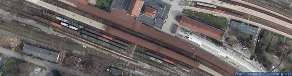 Zdjęcie satelitarne Opole Główne