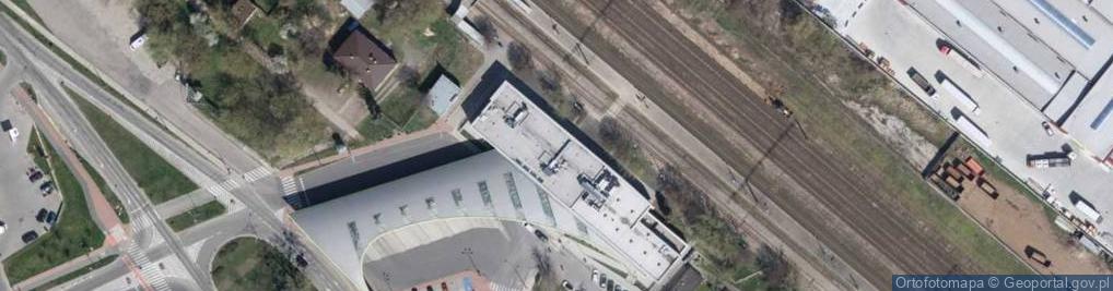 Zdjęcie satelitarne Płock (stacja kolejowa)